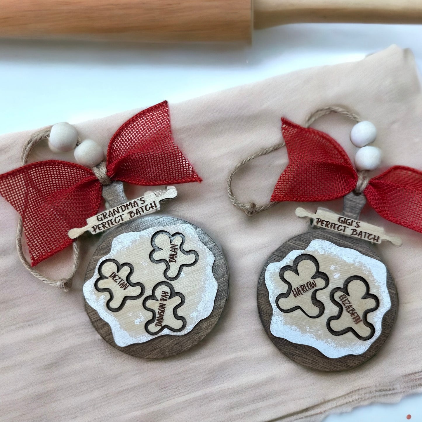 Gingerbread Family Ornament