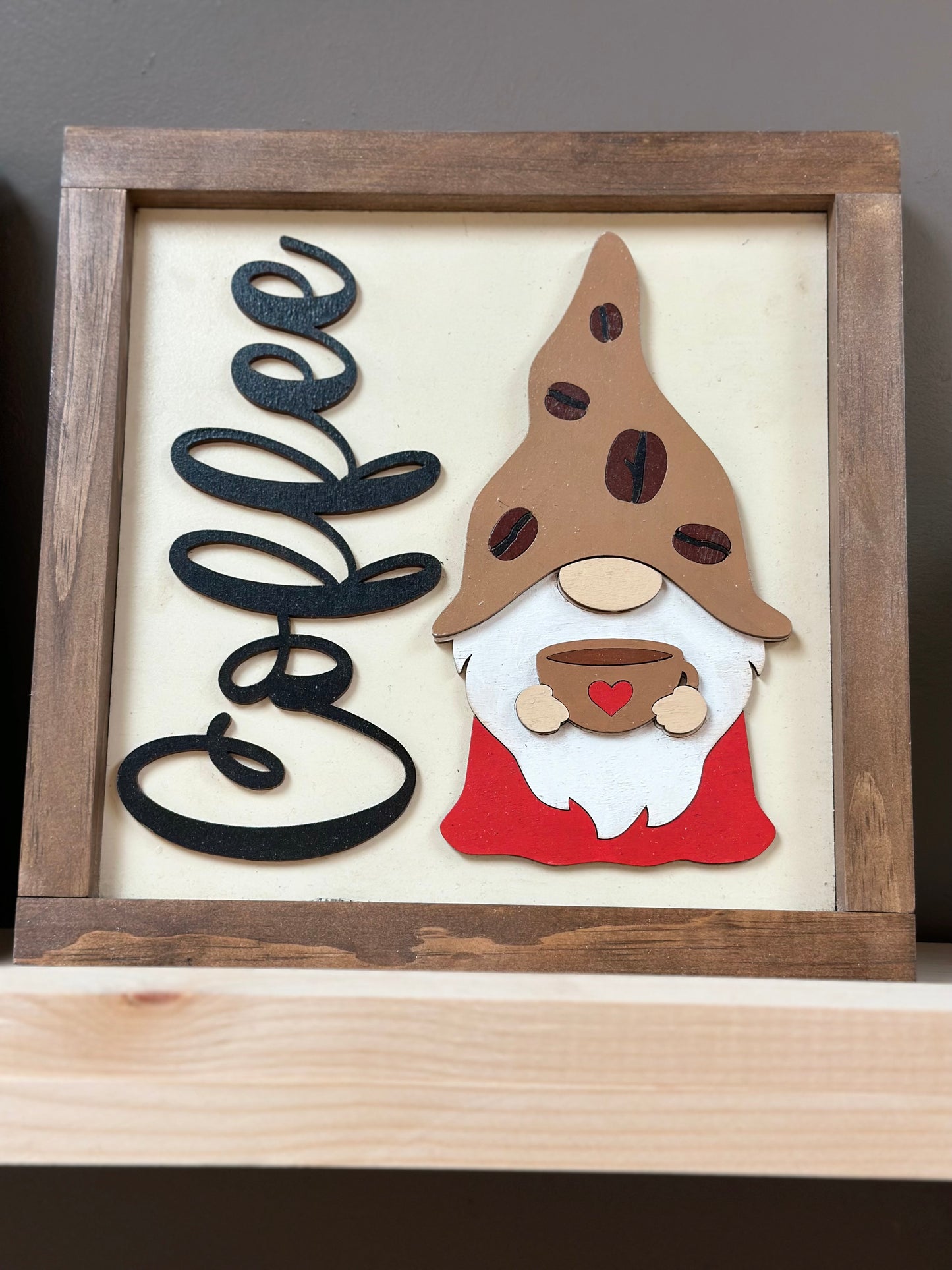 Coffee Gnome Sign