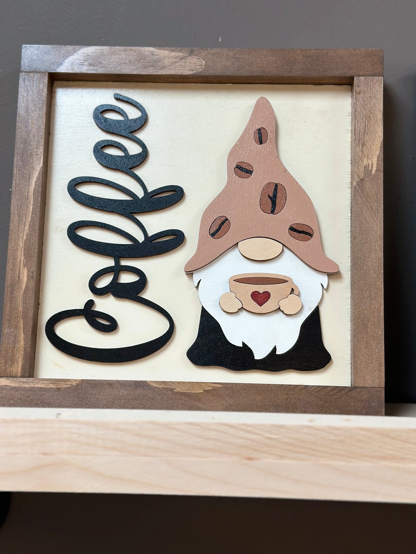 Coffee Gnome Sign