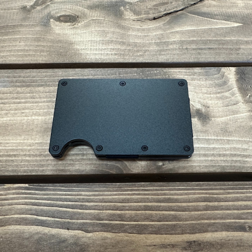 Engravable RFID- blocking  minimalist Wallet