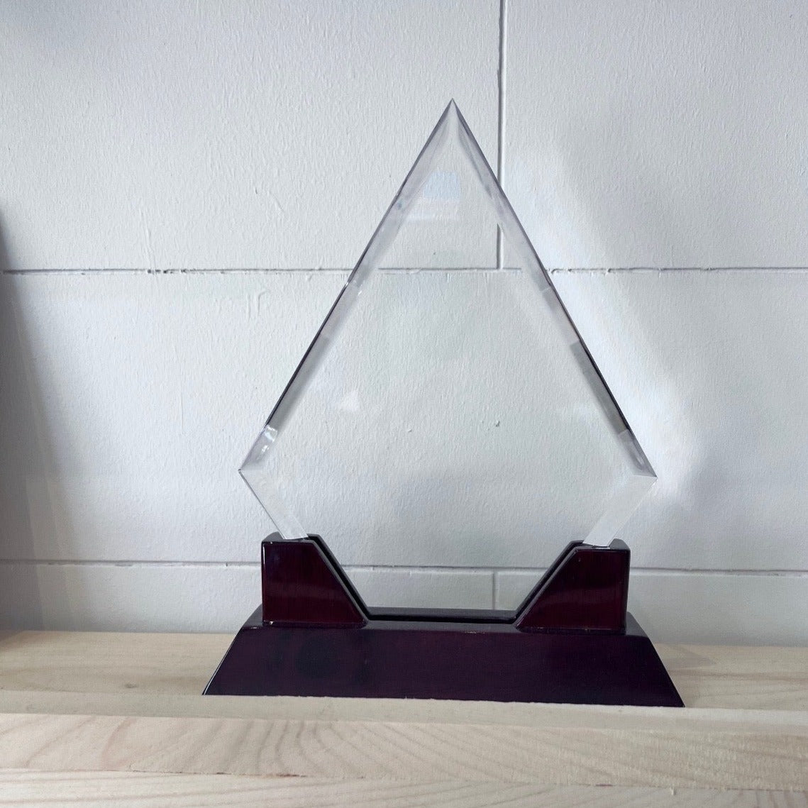 Diamond Award with Rosewood base