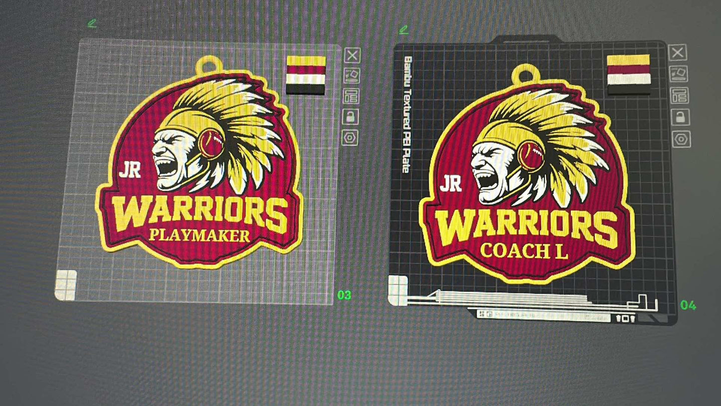 Custom 3d printing services Link (Pythons Cheer fan chain)