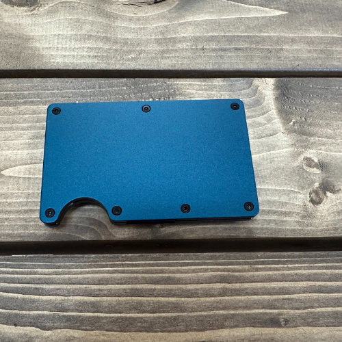 Engravable RFID- blocking  minimalist Wallet