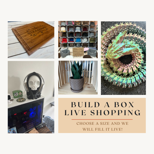 Build a box live shopping