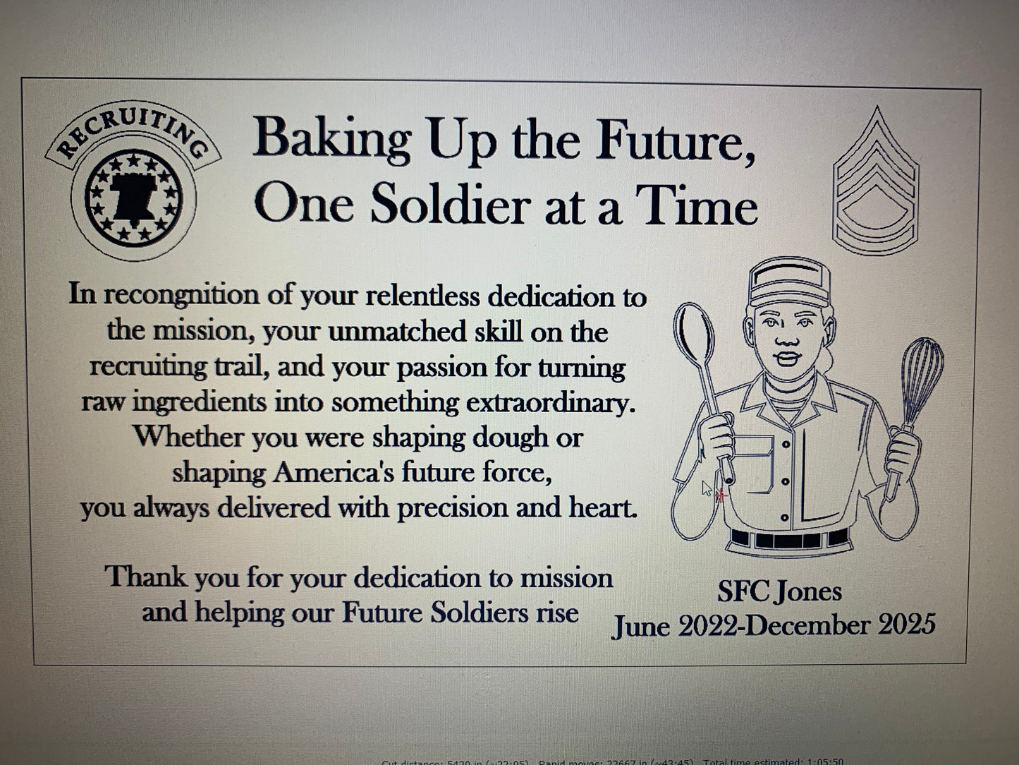 Custom Order Only Link (SFC Jones Sign)