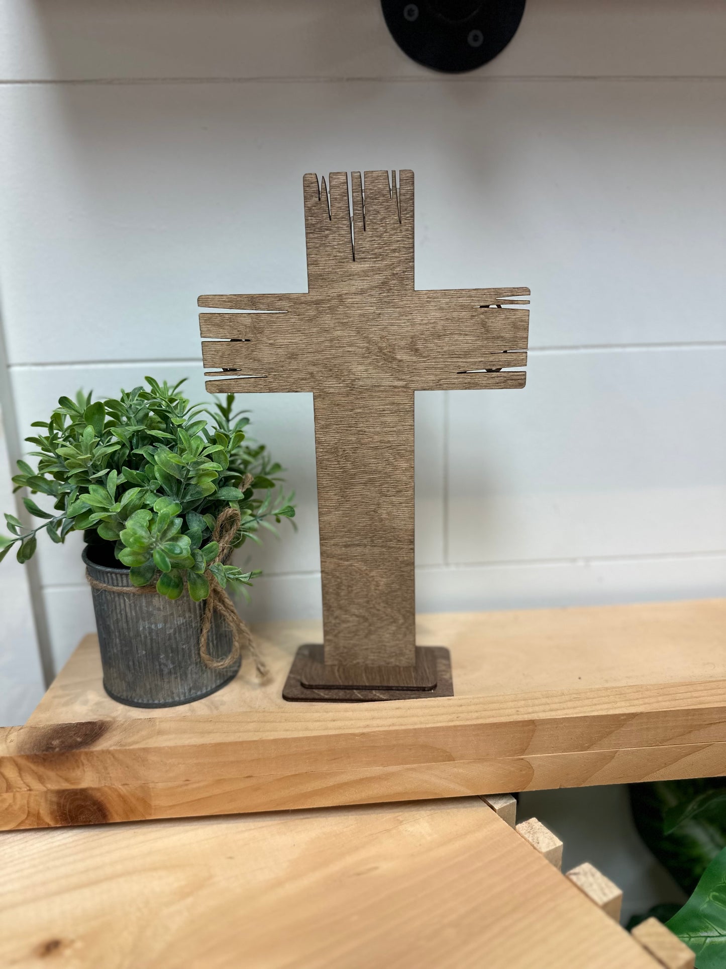 He is Risen Standing Cross