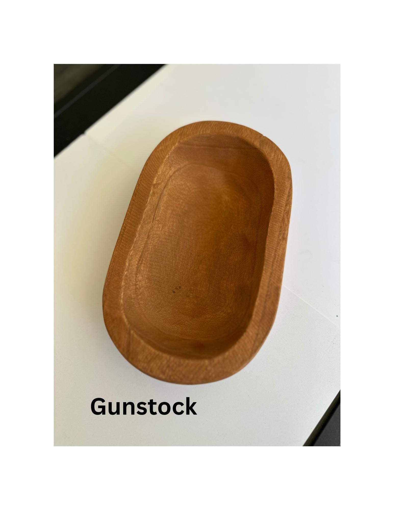 Personalized Wooden Dough Bowl – Handcrafted Rustic Decor | Custom Engraved & Stain Options | Farmhouse Centerpiece or Gift