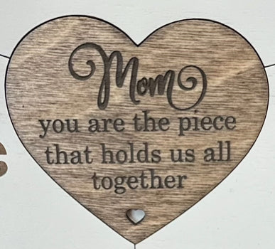 Mother's Day Heart Puzzle